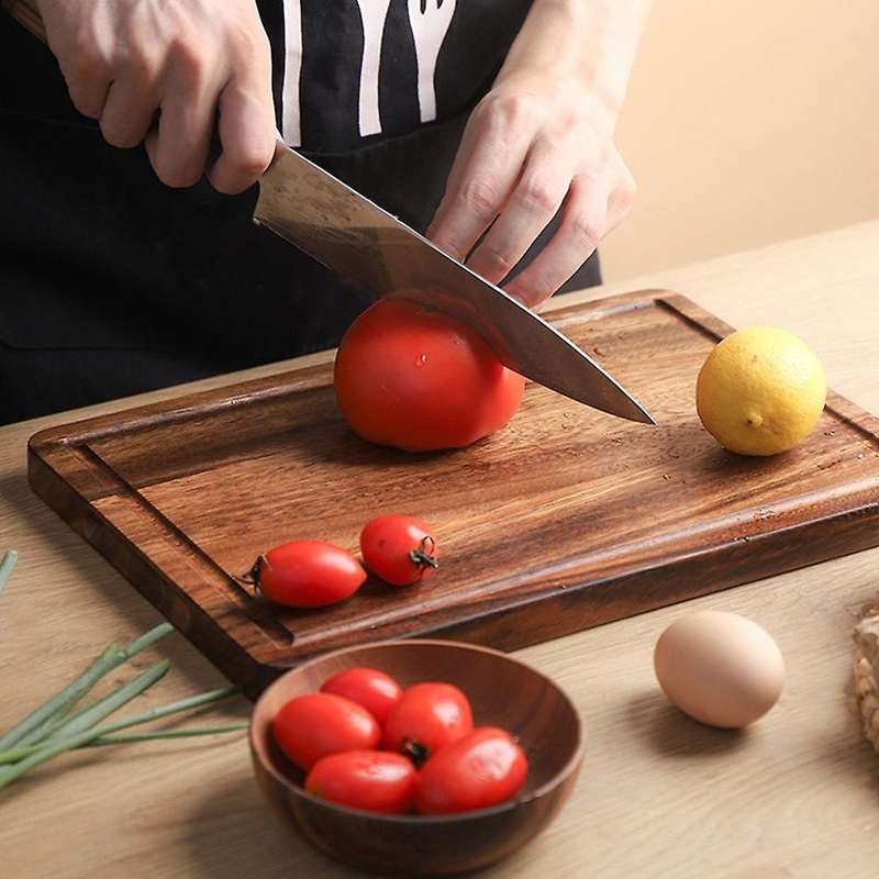 Acacia Wooden Cutting Board Solid Wood Cutting Board Wooden, L