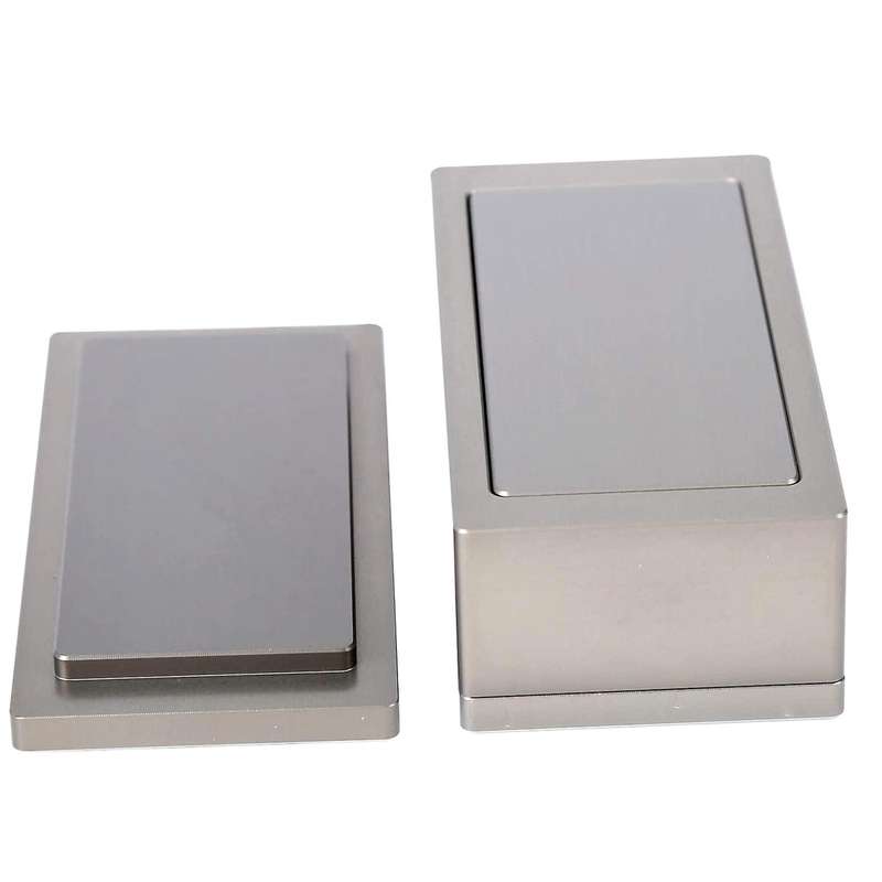 2x4in Rosin Machine Pre-pressing Plate Pure Aluminum Mould Plate