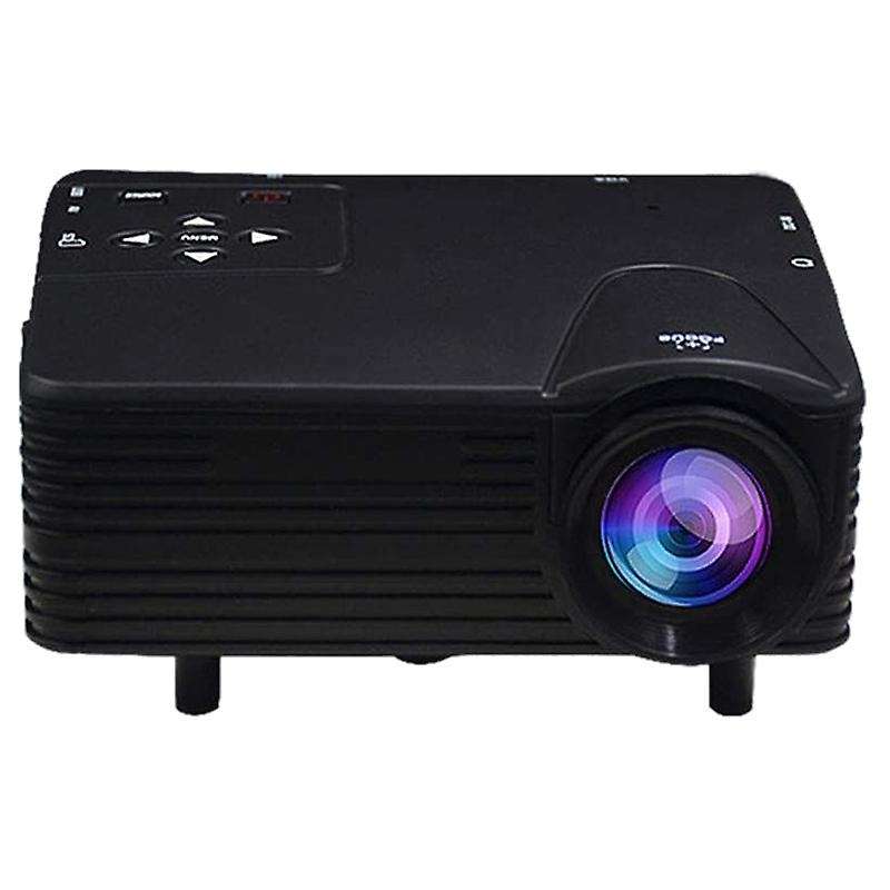 Cinema Projector for Iphone Android Switch Game Console Black Us Plug