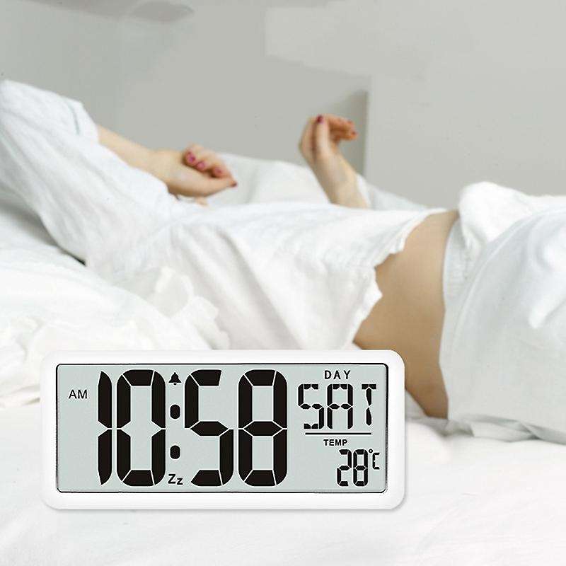 13.8inch Large Digital Jumbo Alarm Clock,black