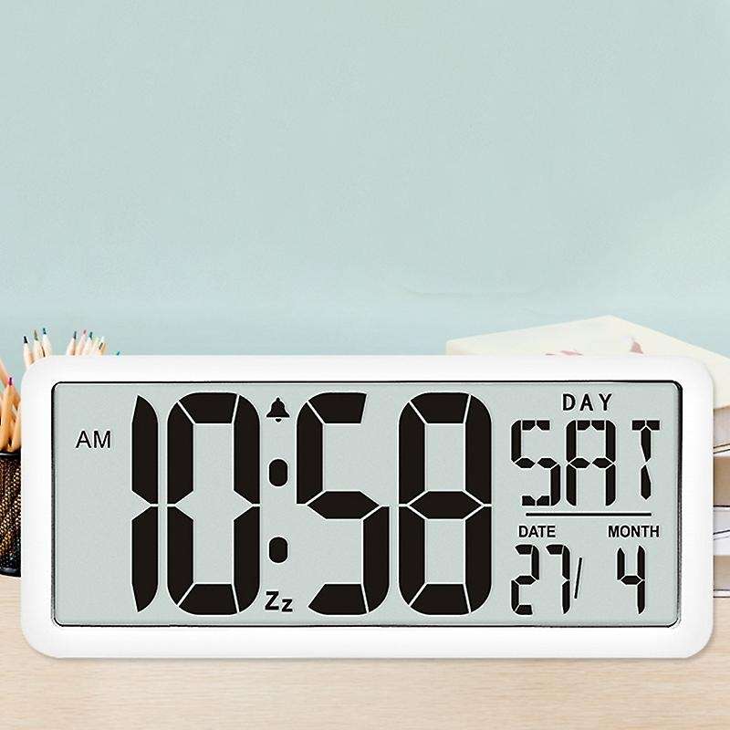 13.8inch Large Digital Jumbo Alarm Clock,black