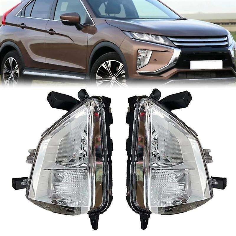 Car Front Right Bumper Fog Lights Turn Signal Marker Lamps