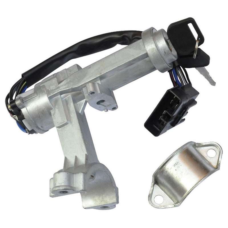 Car Ignition Switch Door Lock Set with 2 Keys for Toyota Corolla Ee90
