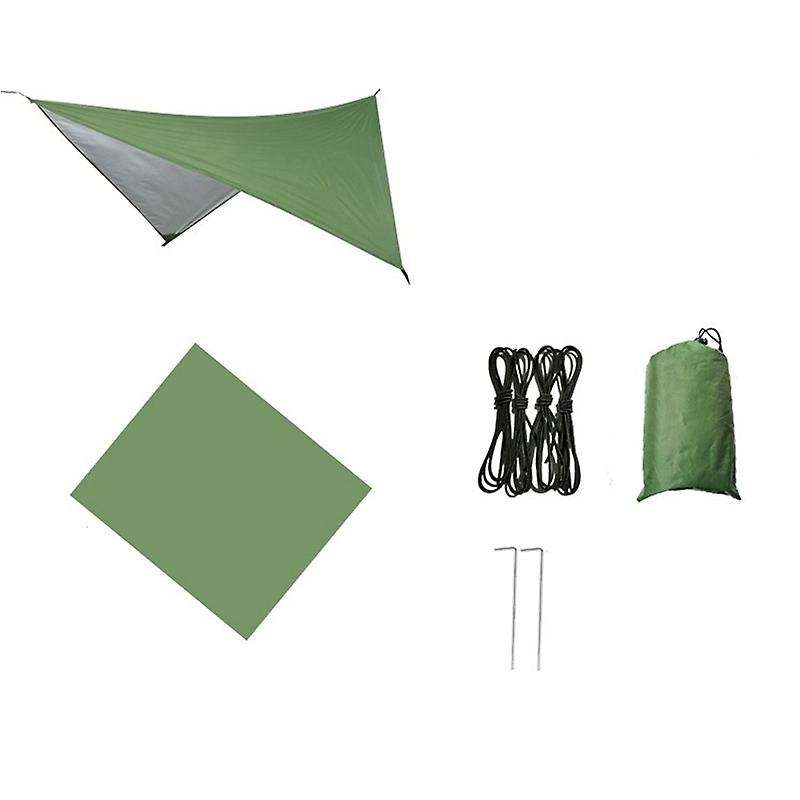 Camping Hammock with Rainfly Tarp and Mosquito Net, Parachute Hammock