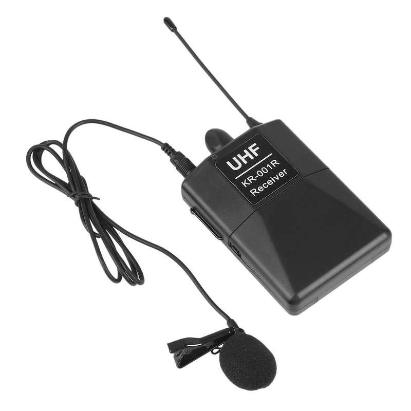 Audio Uhf Wireless Microphone for Dslr Camera Interview, One for One