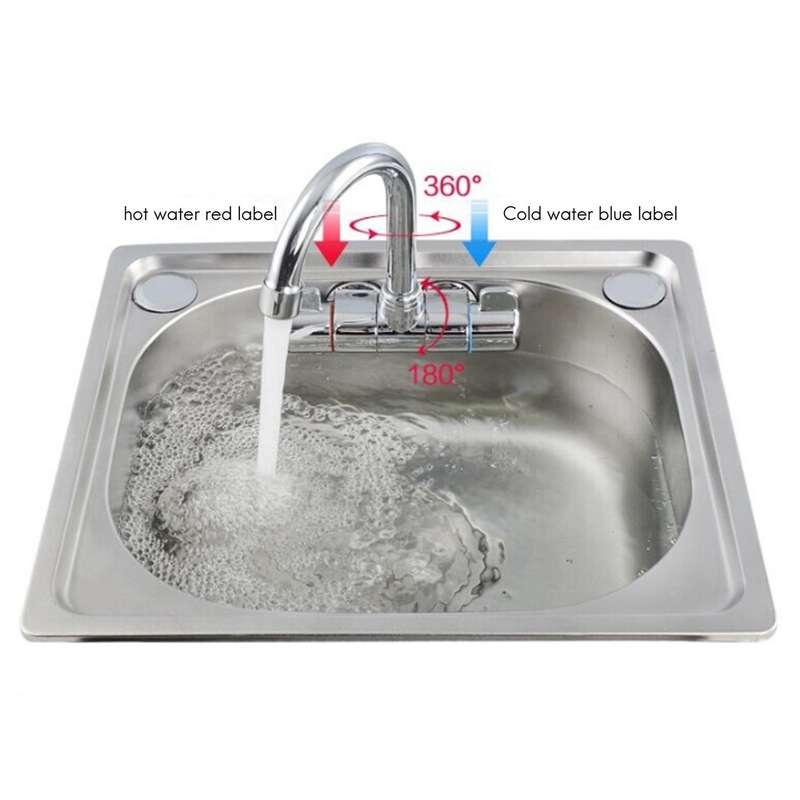Kitchen Faucet, Swivel Rv Faucet for Camper Rv Rv Travel Trailer