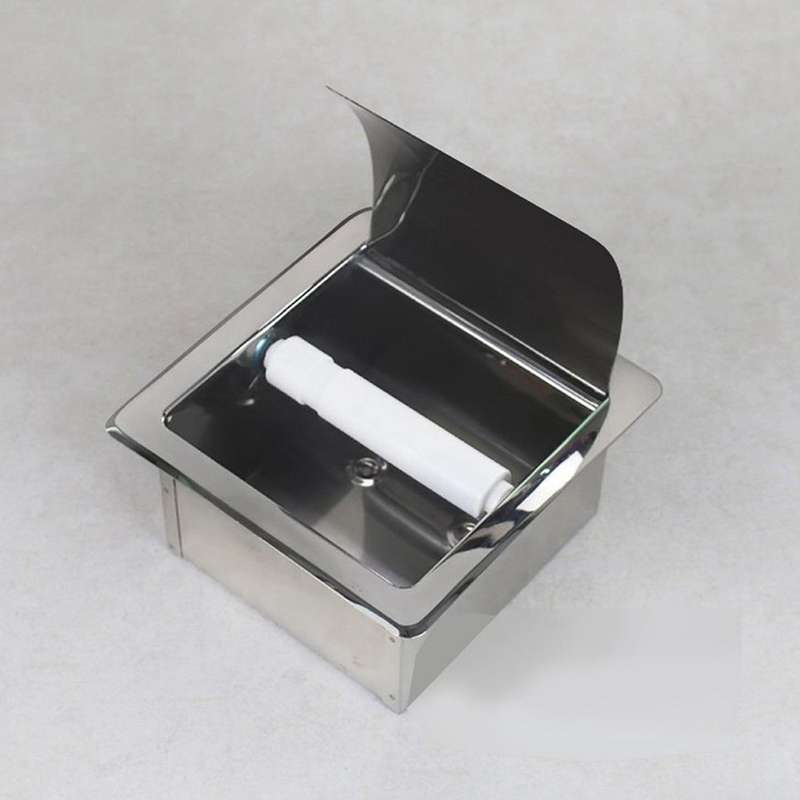 Stainless Steel Recessed Toilet Paper Modern Toilet Paper Holder