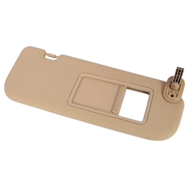 Car Beige Sun Visor Shade Passenger with Mirror for Elantra Md 11-15