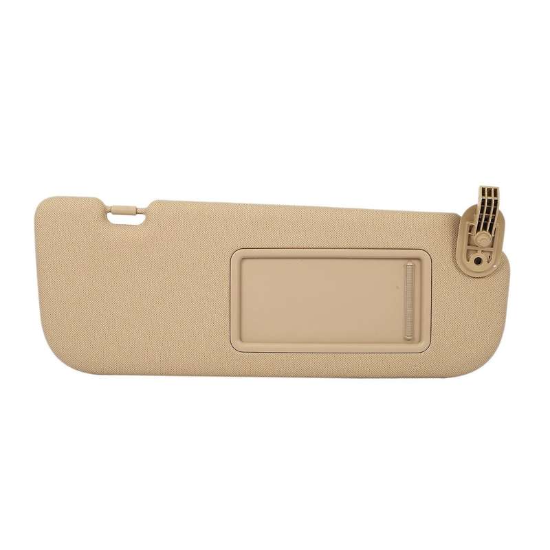 Car Beige Sun Visor Shade Passenger with Mirror for Elantra Md 11-15