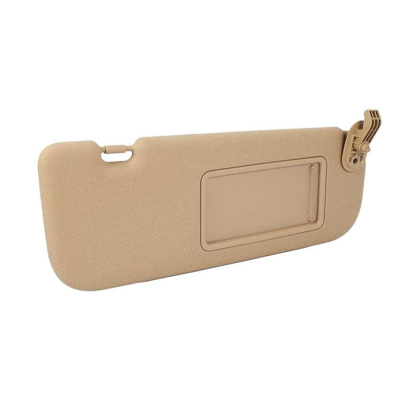Car Beige Sun Visor Shade Passenger with Mirror for Elantra Md 11-15