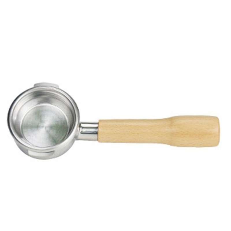 58mm Bottomless Espresso Portafilter for Breville,beech Handle
