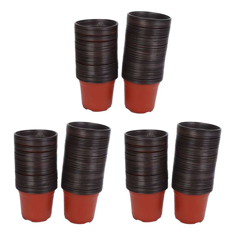150pcs 4.72 Inch Flower Seedlings Nursery Supplies Planter Pot