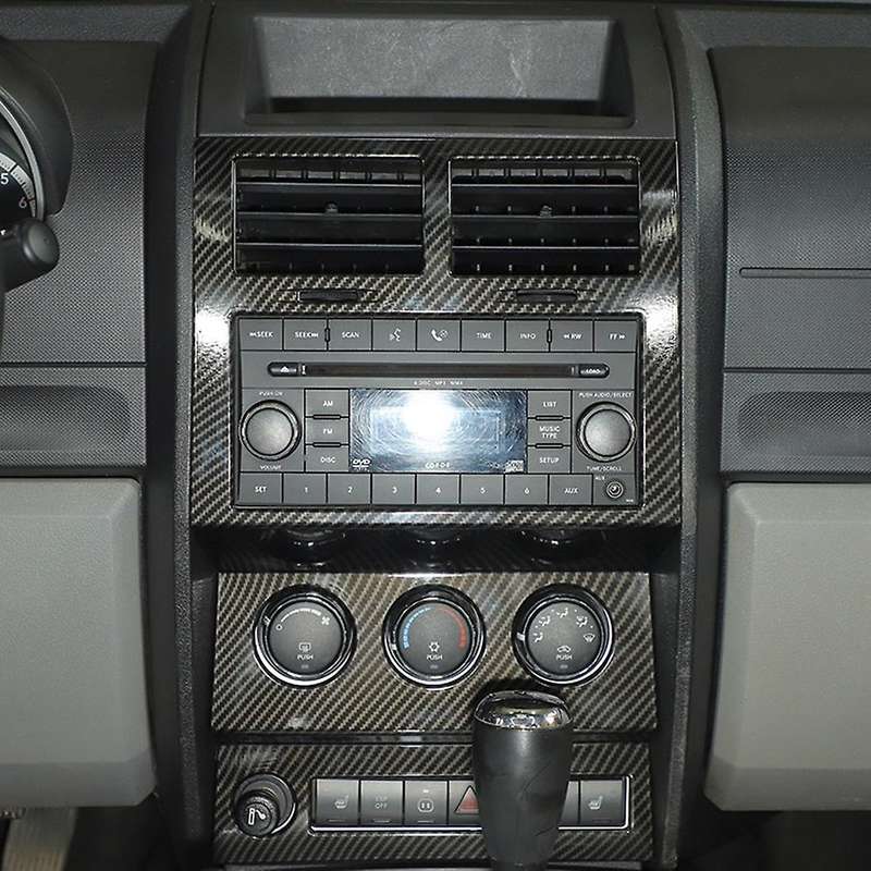 Car Central Control Panel Decoration Cover Trim Stickers