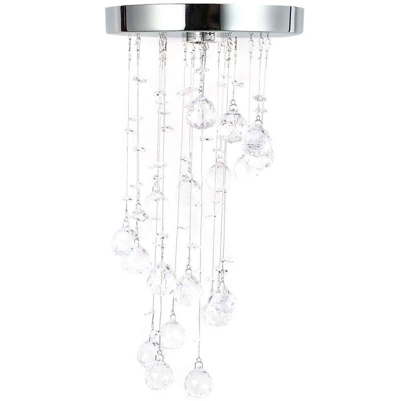 Spiral Crystal Chandelier for Home Entrance Stair Staircase Aisle