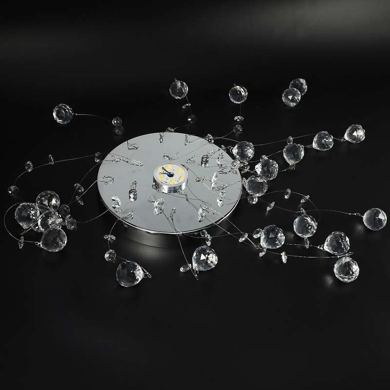Spiral Crystal Chandelier for Home Entrance Stair Staircase Aisle