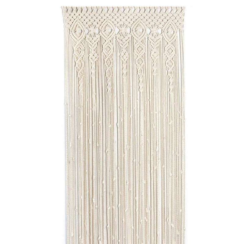 Hanging Room Divider Macrame Curtains Wedding Curtain Boho Wall Decor