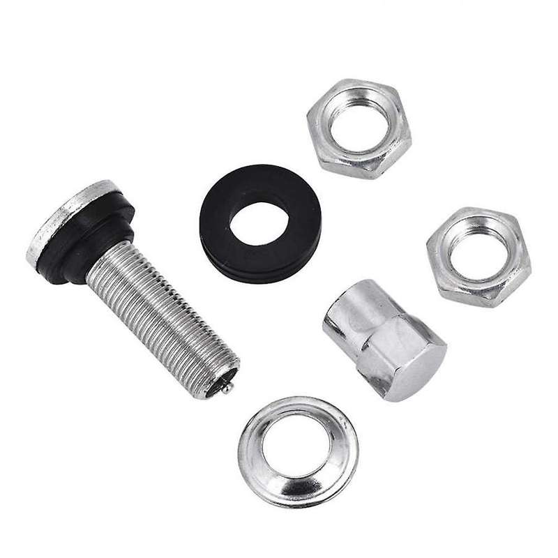 100pcs Tire Valve Stem Kit Tr16 Dust Cap for Atv Car Go-kart Boat