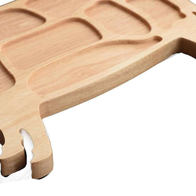 Creative Wooden Tray Hot Pot Platter Hot Pot Cow Shape Tray