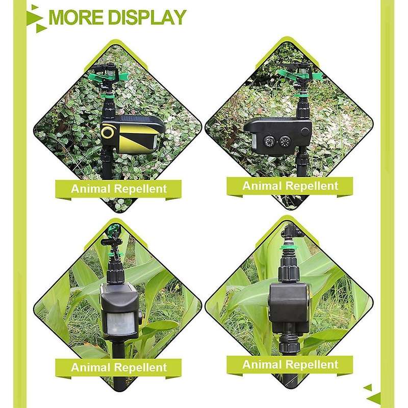Solar Powered Motion Activated Powerful Eco-friendly Jet Spray