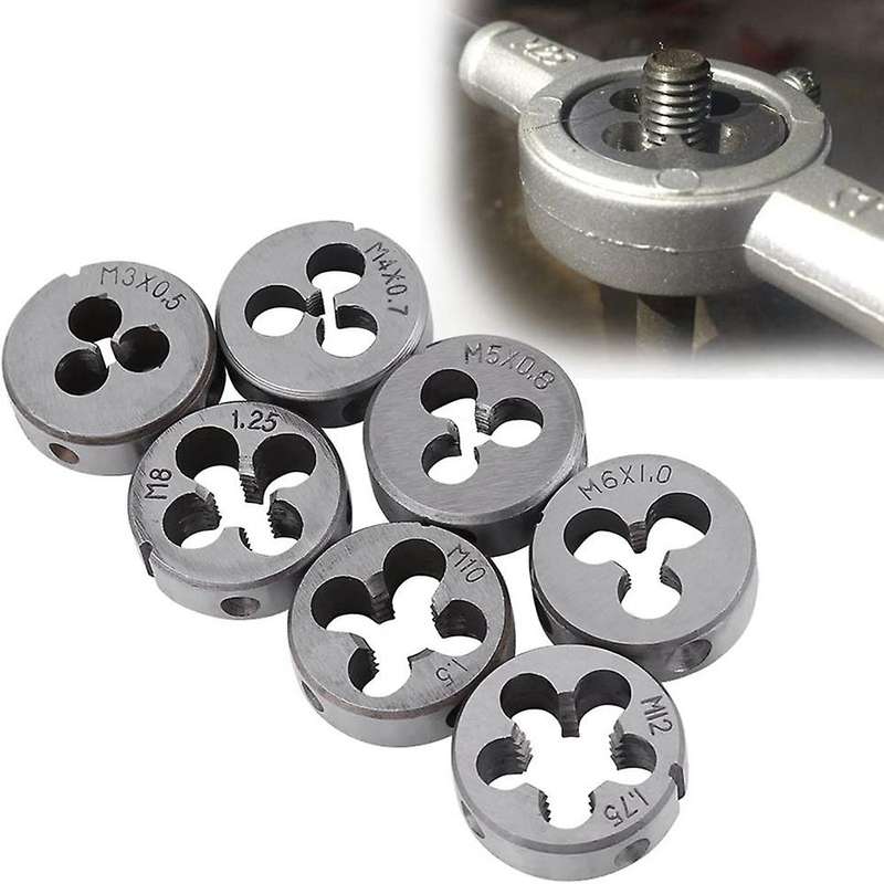 32pc M3-m12 Metric Tap and Die Set Tool Thread Tap Die Wrench Set