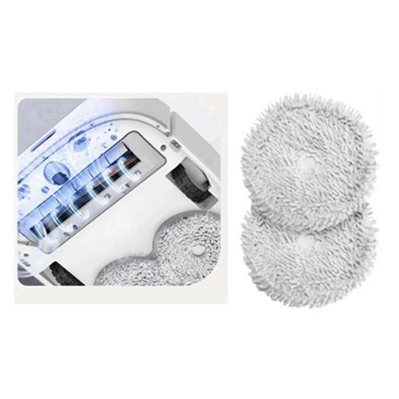 16pcs Hepa Filter Mop Cloth Main Side Brush for Xiaomi Dreame Bot W10