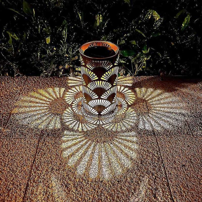 4 Pack Solar Lights for Patio Landscape Courtyard Lawn Tabletop