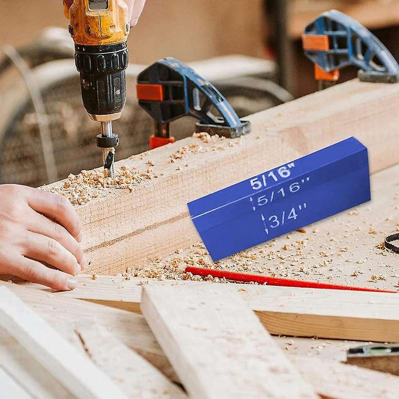 15pcs Setup Blocks Set, for Router and Table Saw Accessories Blue