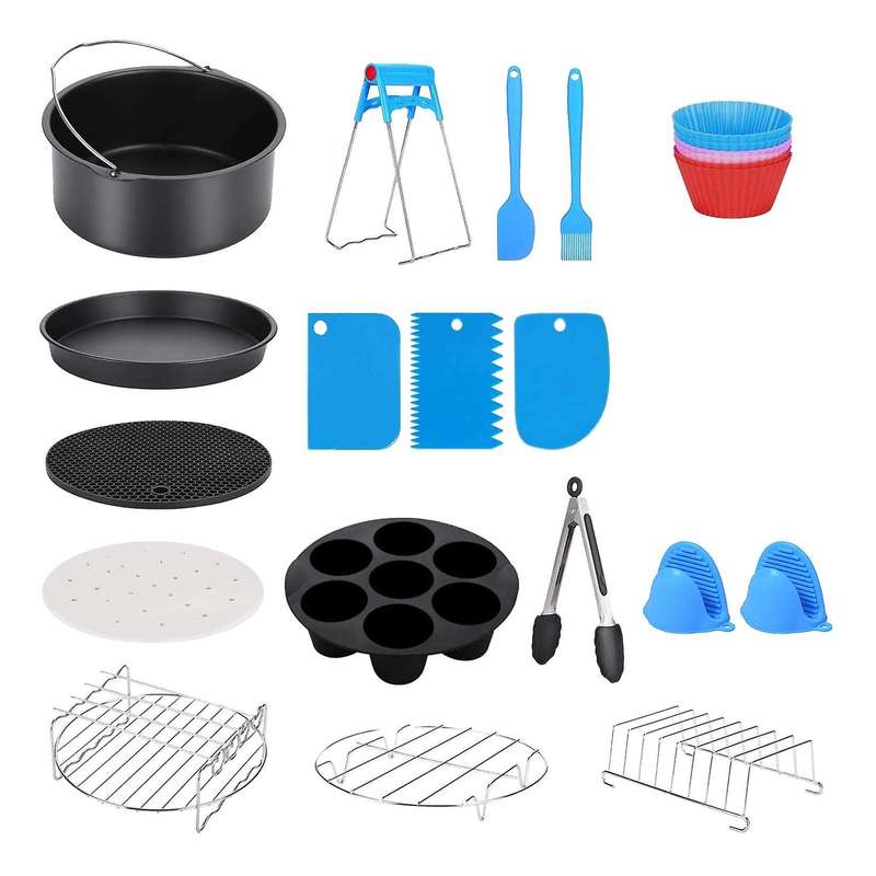 8 Inch Air Fryer Accessories Fits All 4.2 Quart-5.8 Quart Air Fryer
