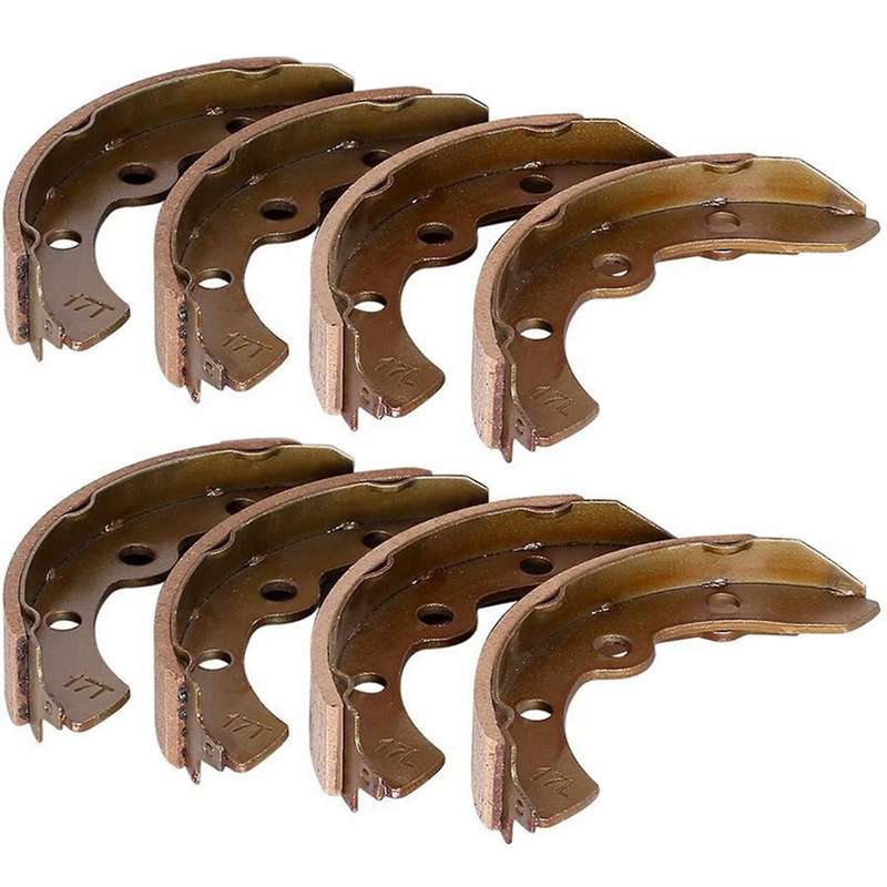 8x Brake Shoes Fits for Club Car Ds and Precedent 1995-up Golf Cart