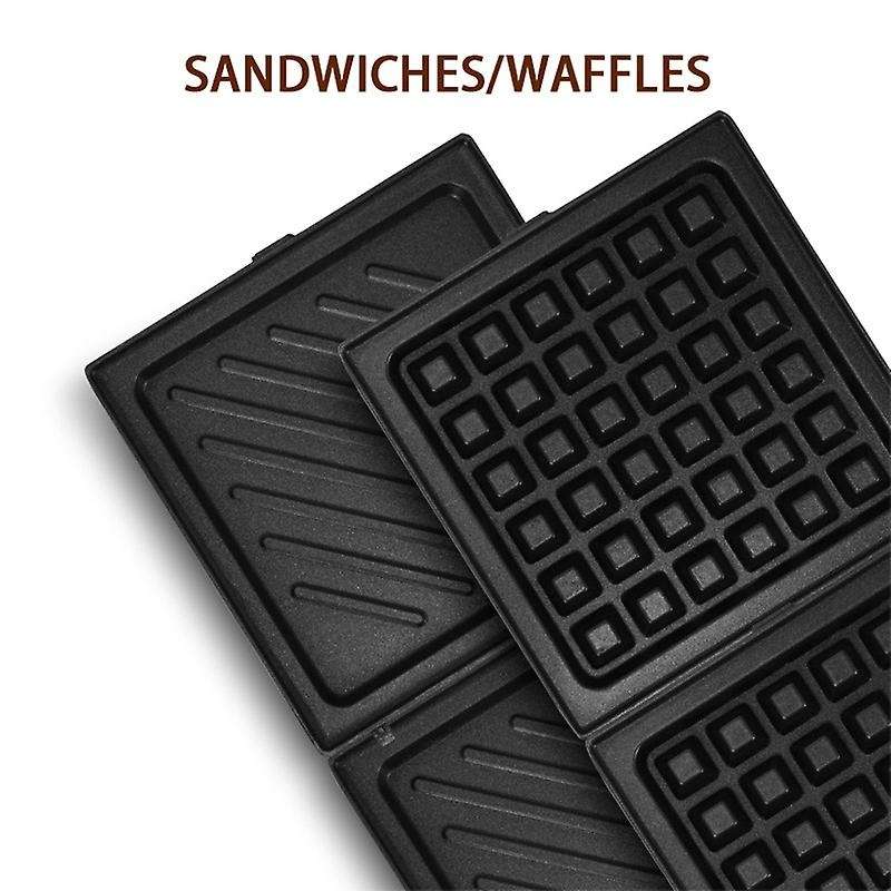 Mini Sandwich Maker Non-stick Waffle Maker Morning Breakfast,eu Plug
