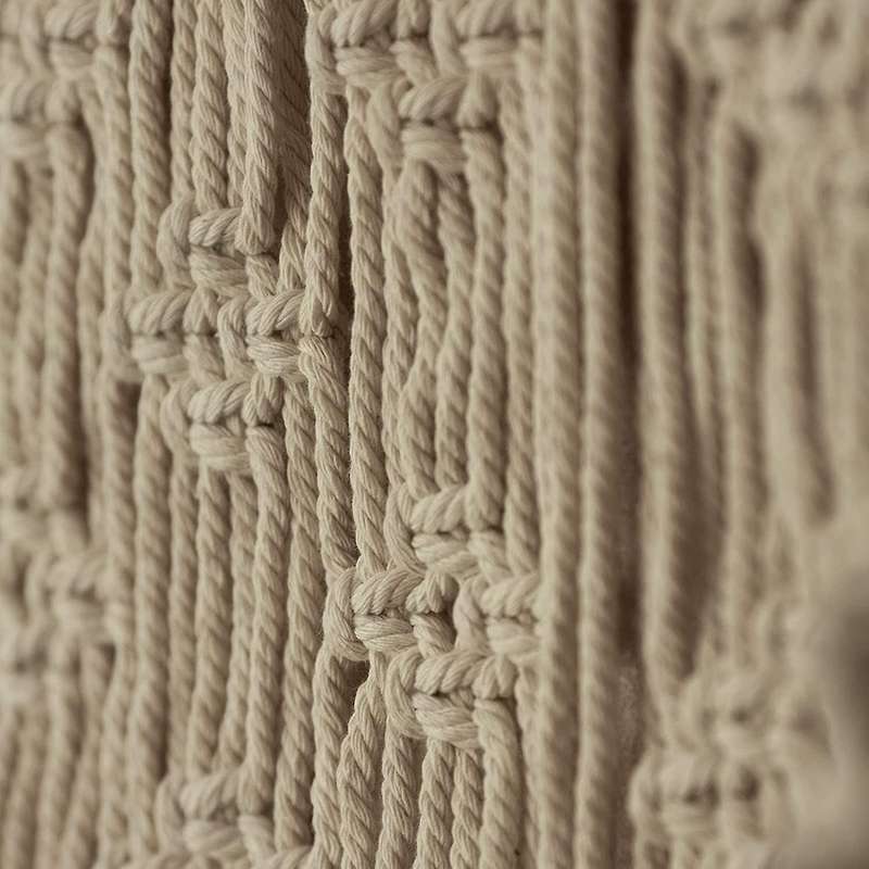 Macrame Boho 3tier Shelves for Wall Decorative Room Storage Shelving