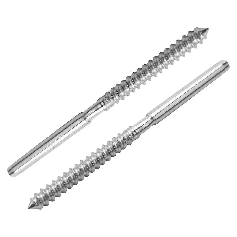 36 Pairs Handed Thread Swage Lag Screws for Wood Post Of 1/8 Inch Kit