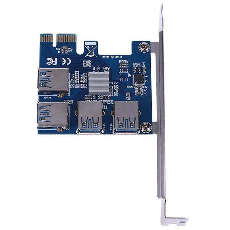 Pcie 1x to 4 Pci-express Adapter+ver006 C Riser Card