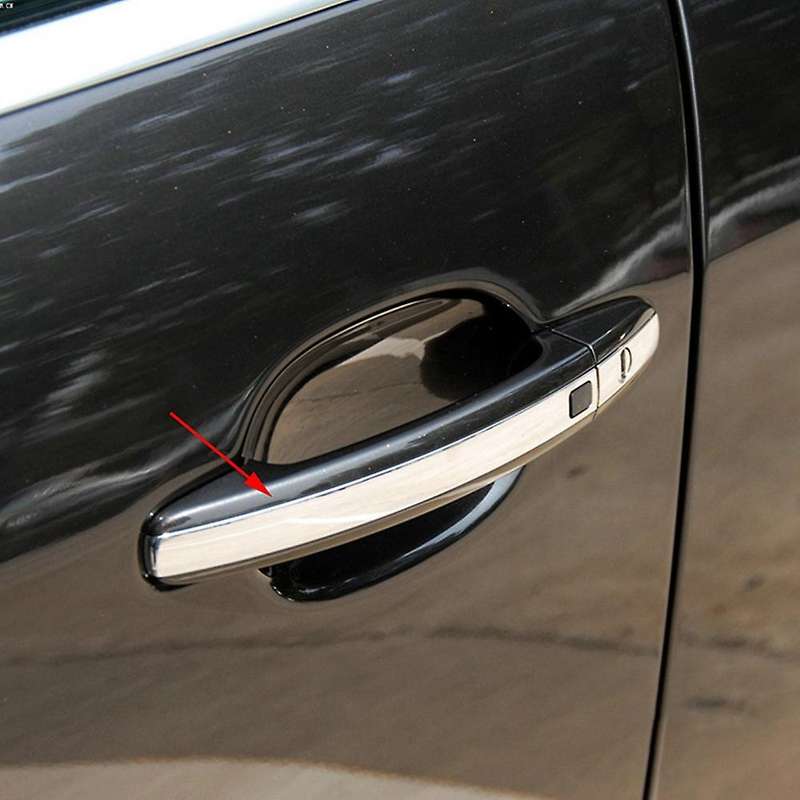 Smart Key Handle Trim Cover with Hole Fit for Phaeton 2004-2015