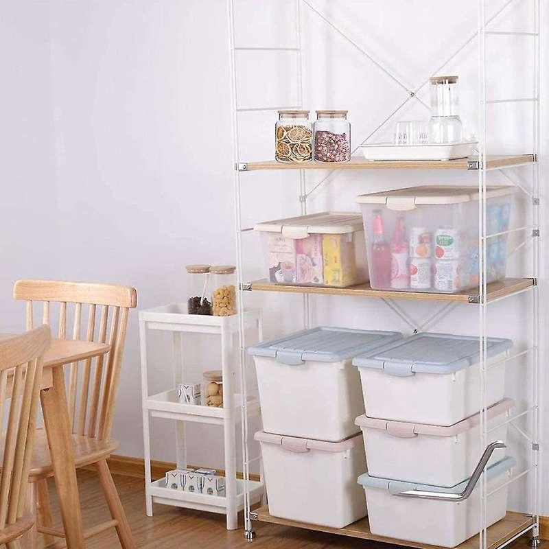Glass Jars with Lids, Kitchen Storage Containers for Storing, 6 Pack
