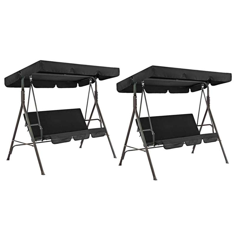 Terrace Swing Chair Cover 2 Pieces / Set Universal Garden Chair