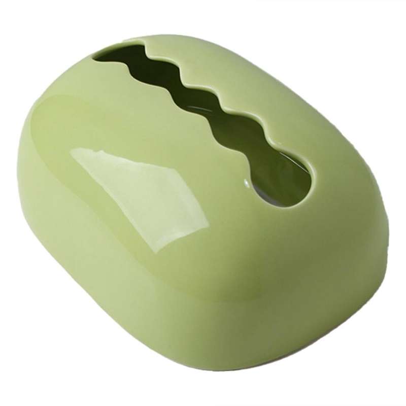 European Ceramic Tissue Box Creative Home Napkin Box Coffee A