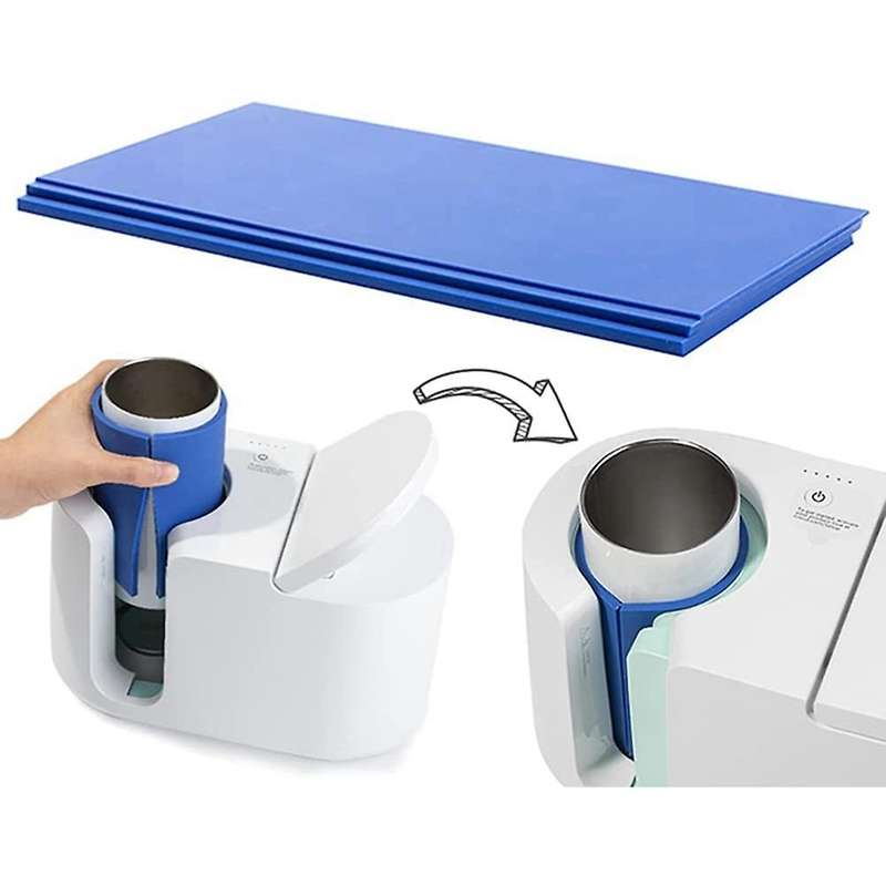 Sublimation Tumblers Wrap for Tumblers Blanks Mug Press Blue