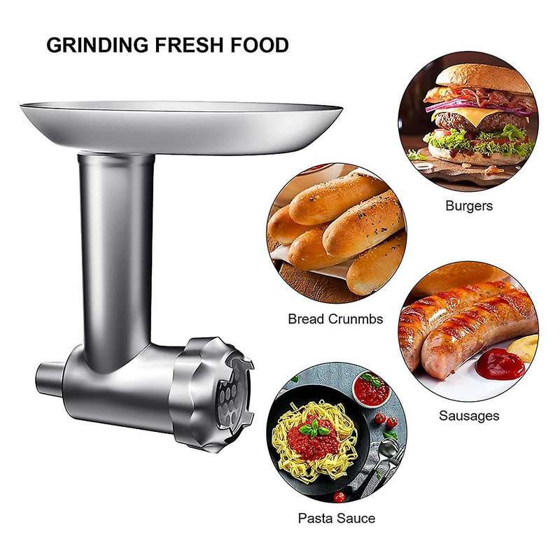 Meat Grinder for Kitchenaid Stand Mixers Sausage Stuffer Accessories