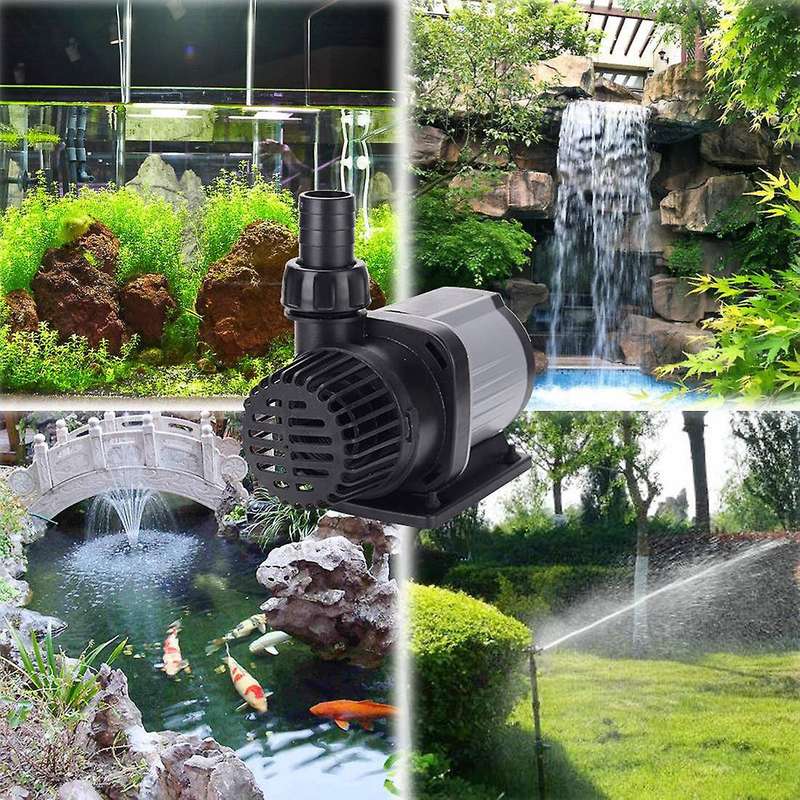 Submersible Pump Frequency Conversion Pump Fish Tank Pump(eu Plug)