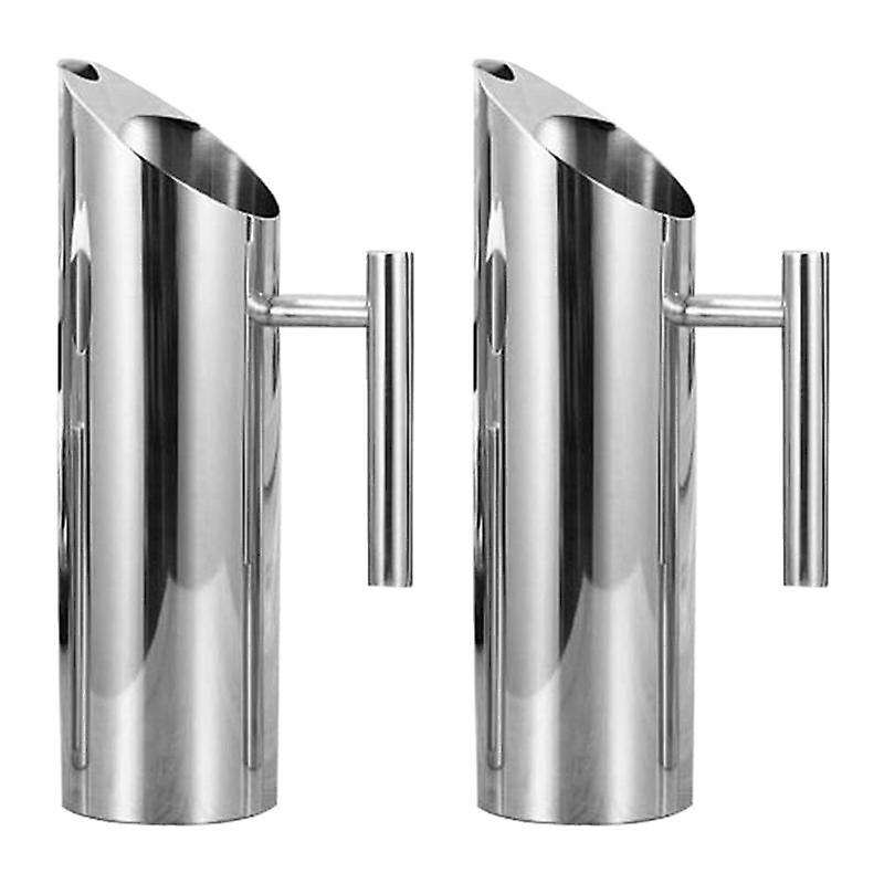 3x Stainless Steel Water Pitcher with Ice Guard Tea Pot Kettle 1l
