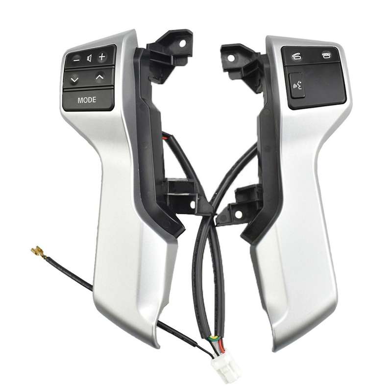 Car Steering Wheel Control Switch for Toyota Land Kdj150 Silver