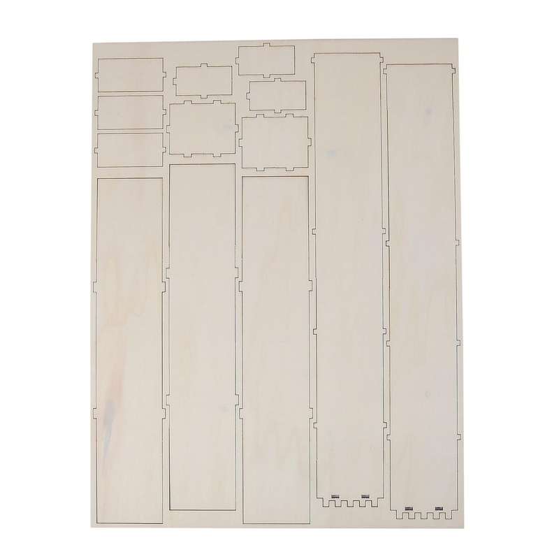 2x Eid Mubarak Countdown Calendar Diy Wood for Home Decoration 2