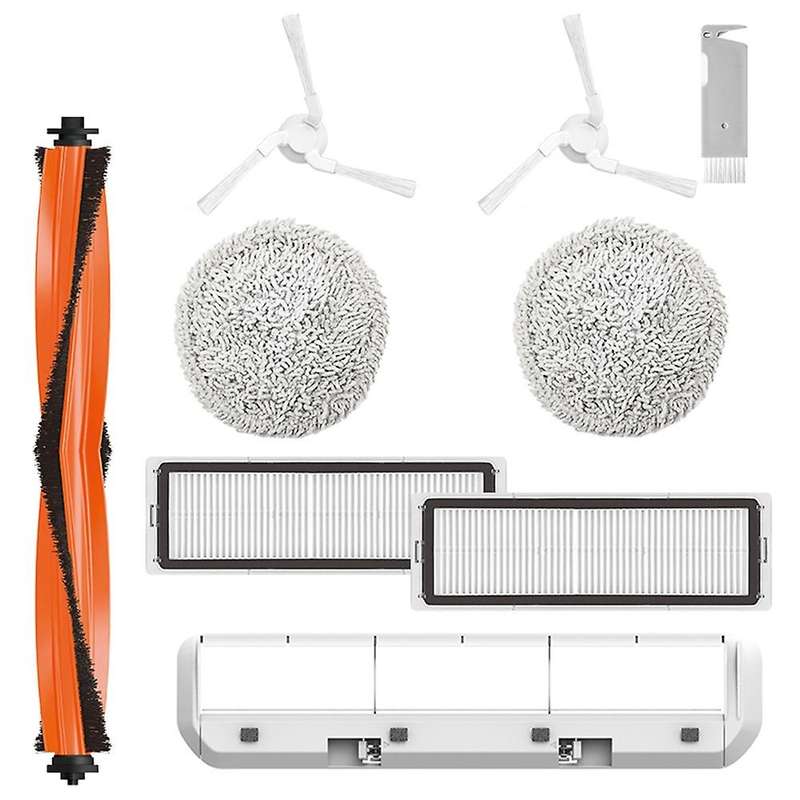 9 Pcs Main Side Brush Hepa Filter Mop Cloth for Xiaomi Stytj06zhm