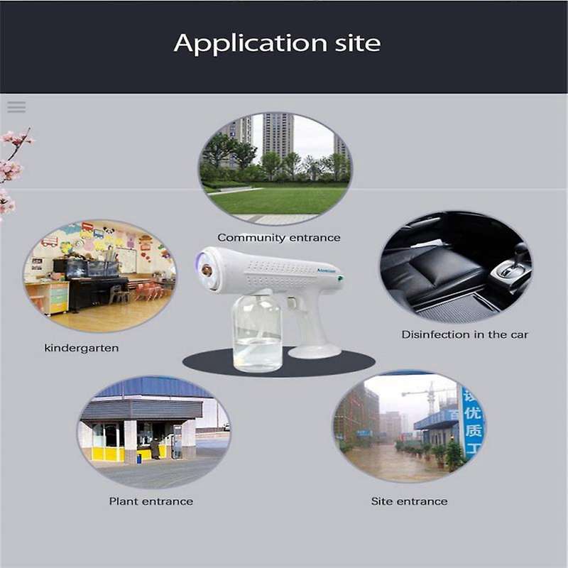 500ml Wireless Usb Charging Dynamic Nano Atomization Steam Sprayer