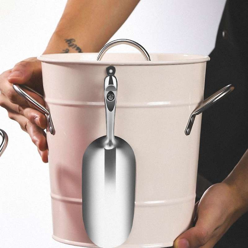 3.5l Ice Bucket with Tong and Lid Champagne Beer Bucket Bar Tool D
