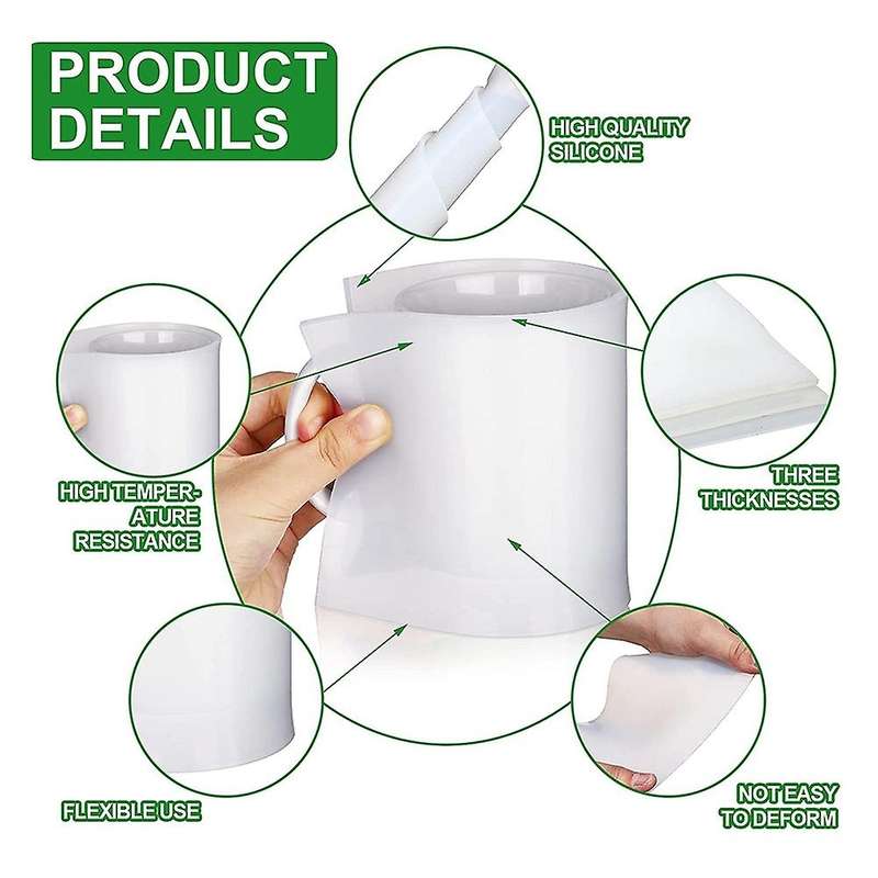 Sublimation Tumblers Wrap for Tumblers Blanks Mug Press Grey White