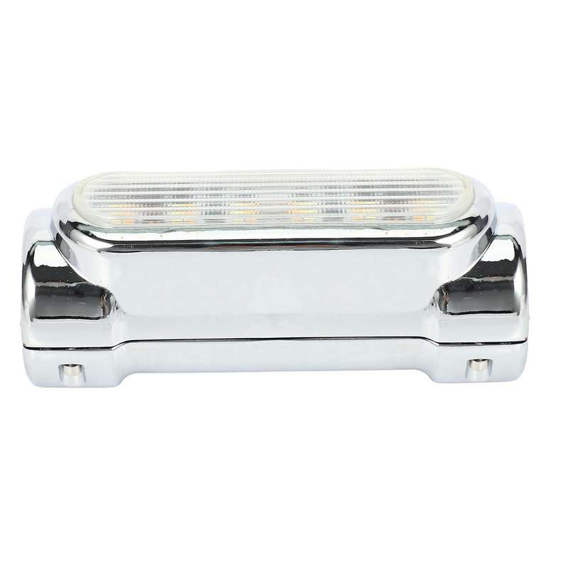 2x Motorcycle Led Driving Light/turn Signal Light(silver)