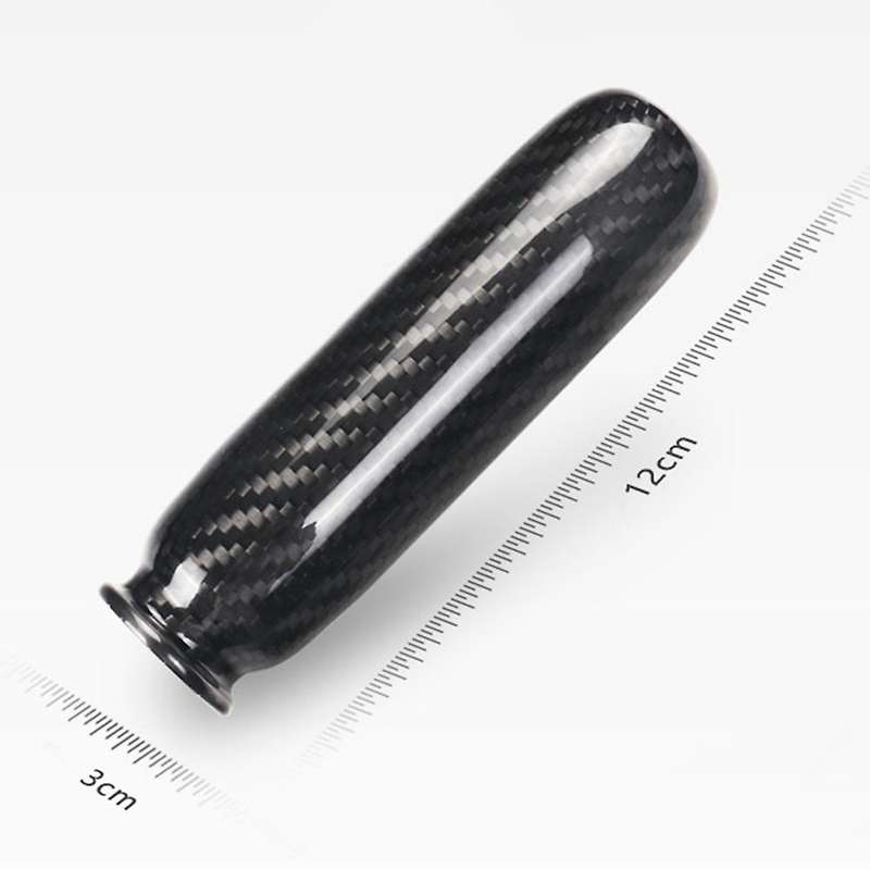 Carbon Fiber Car Handbrake Grip Cover Trim for Mini Cooper R55