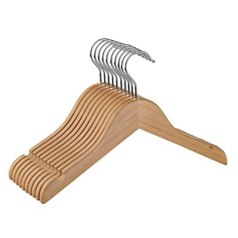 Wooden Children's Hangers (20 Pack) Smooth and Durable Wooden Baby